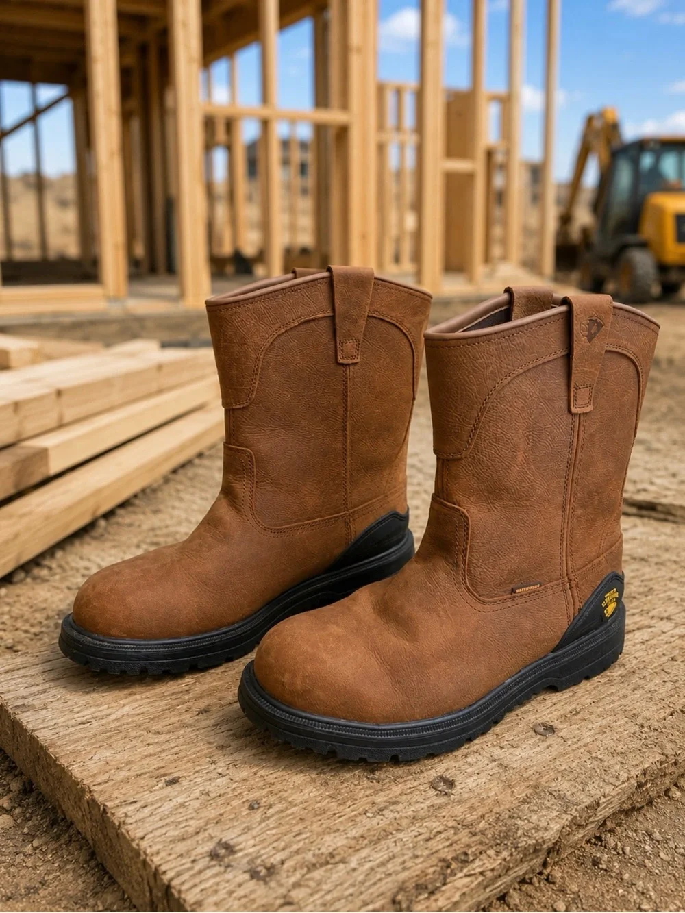 Herman Survivors Waterproof Wellington Work Boots